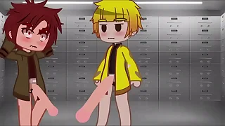 Zenitsu fodendo o tanjiro gacha